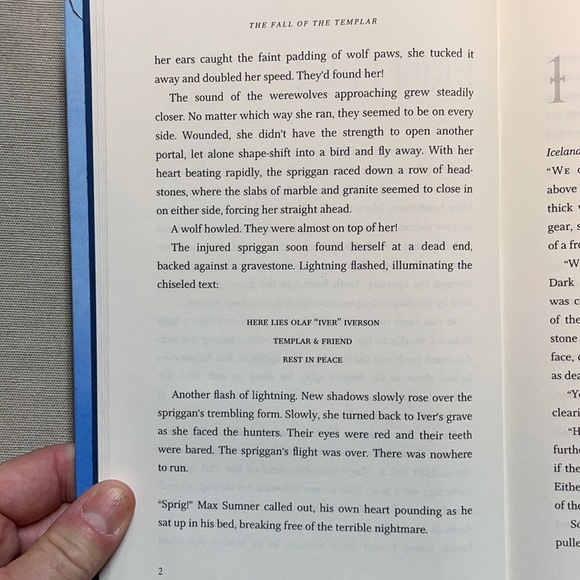 📚2/$6 The Fall of the Templar #3 Grey Griffins… - Picture 11 of 12